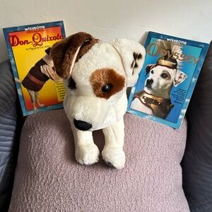 Rare Wishbone ™️ Plush toy, Books ©1996 Big Feats! Entertainment/Harper Books